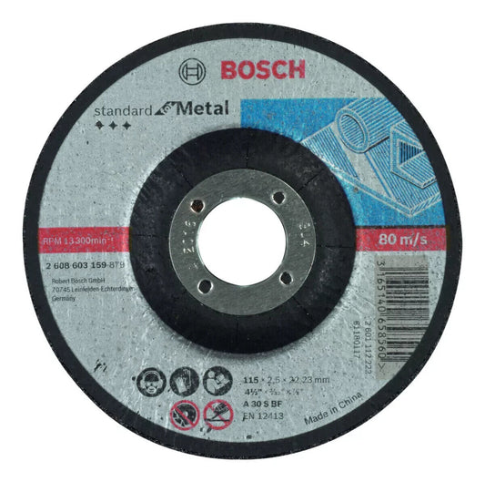 BOSCH BLADE 2608603159 Standard For Metal Cutting Disc 115mm, 22,23mm UK POST