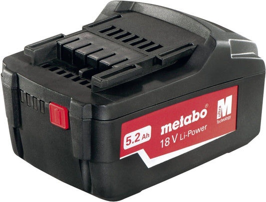 Metabo 18V 5.2Ah Li-Power Genuine Battery Pack - 625592000 (Used)