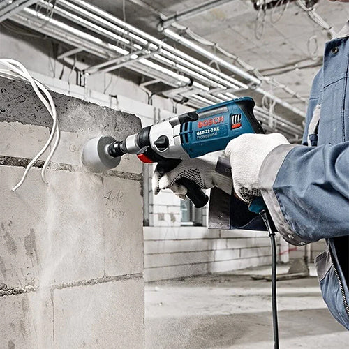 Bosch Professional GSB 21-2 RE Corded 110 V (1100 W) Impact Drill Fast Post UK