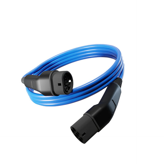 3 PHASE TYPE 2 TO TYPE 2 EV CHARGING CABLE