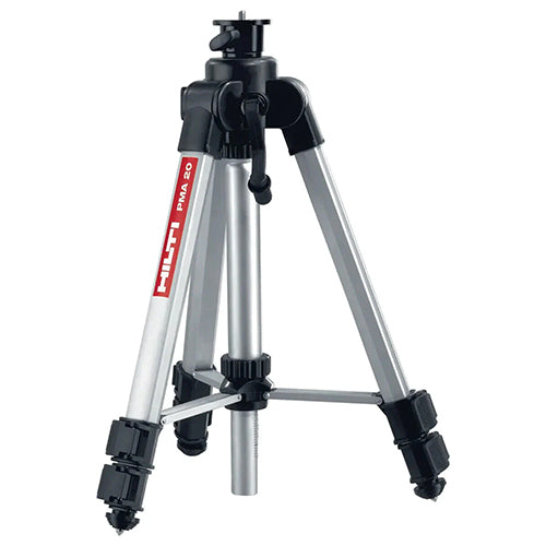 Hilti Tripod PMA 20 (411287) 1.2 m - Stable & Adjustable Support - For Multi-Directional Lasers