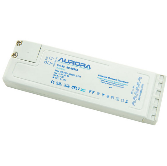 Aurora AU-SF60A Ultra Slim Lighting Transformer 11mm FAST POST UK