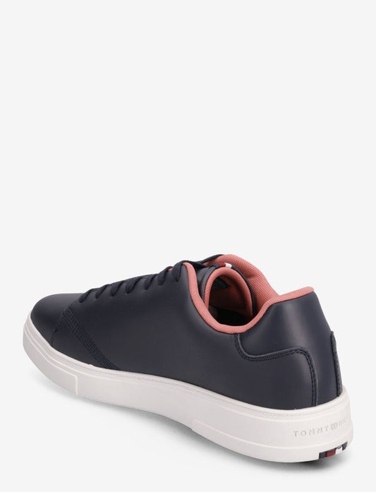 Tommy Hilfiger Elevated RBW Cupsole Leather Sneakers