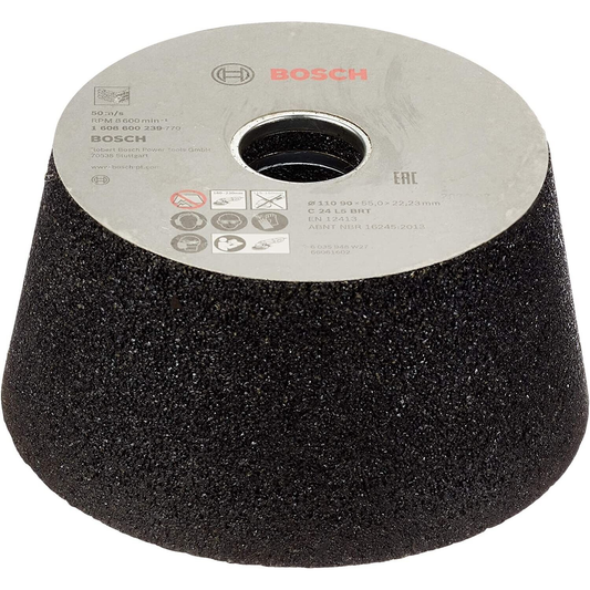 BOSCH WHEEL 1608600241 Cup wheel. Stone, 110/90 - 55 -60mm Free and Fast Post UK